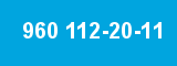 960 112-20-11 960 112-20-11